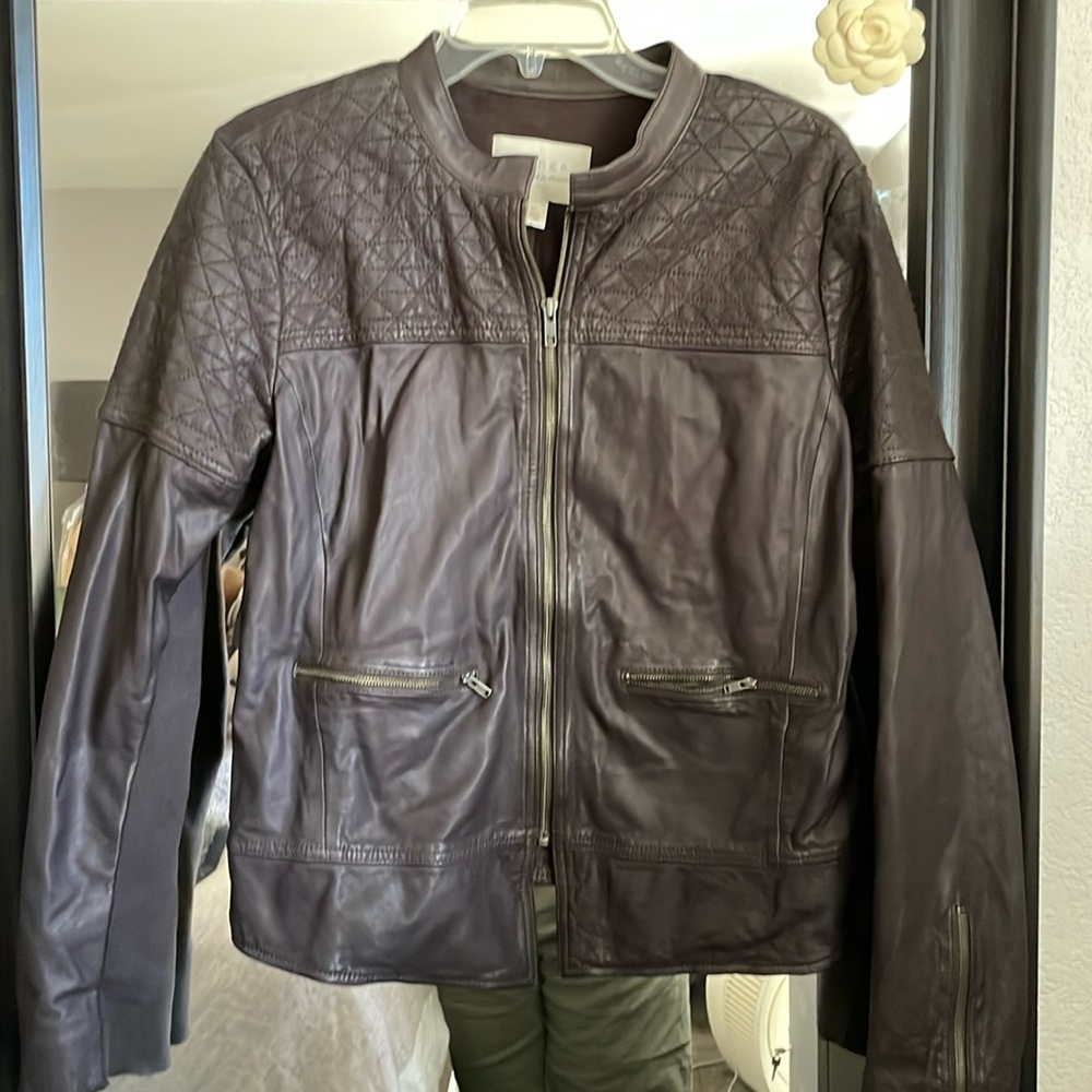 Hinge Leather Jacket XL